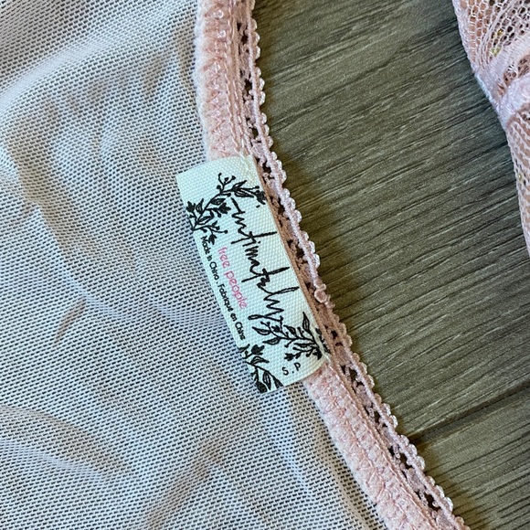 Free People Showoff Lace Bodysuit Ballet Combo S - Picture 8 of 14